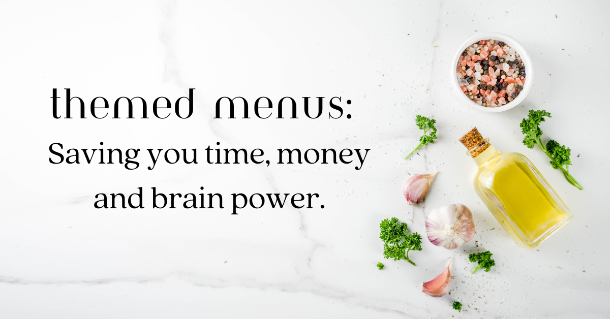 Simplify Your Meal Planning: Creating a Repeating Menu Every Week